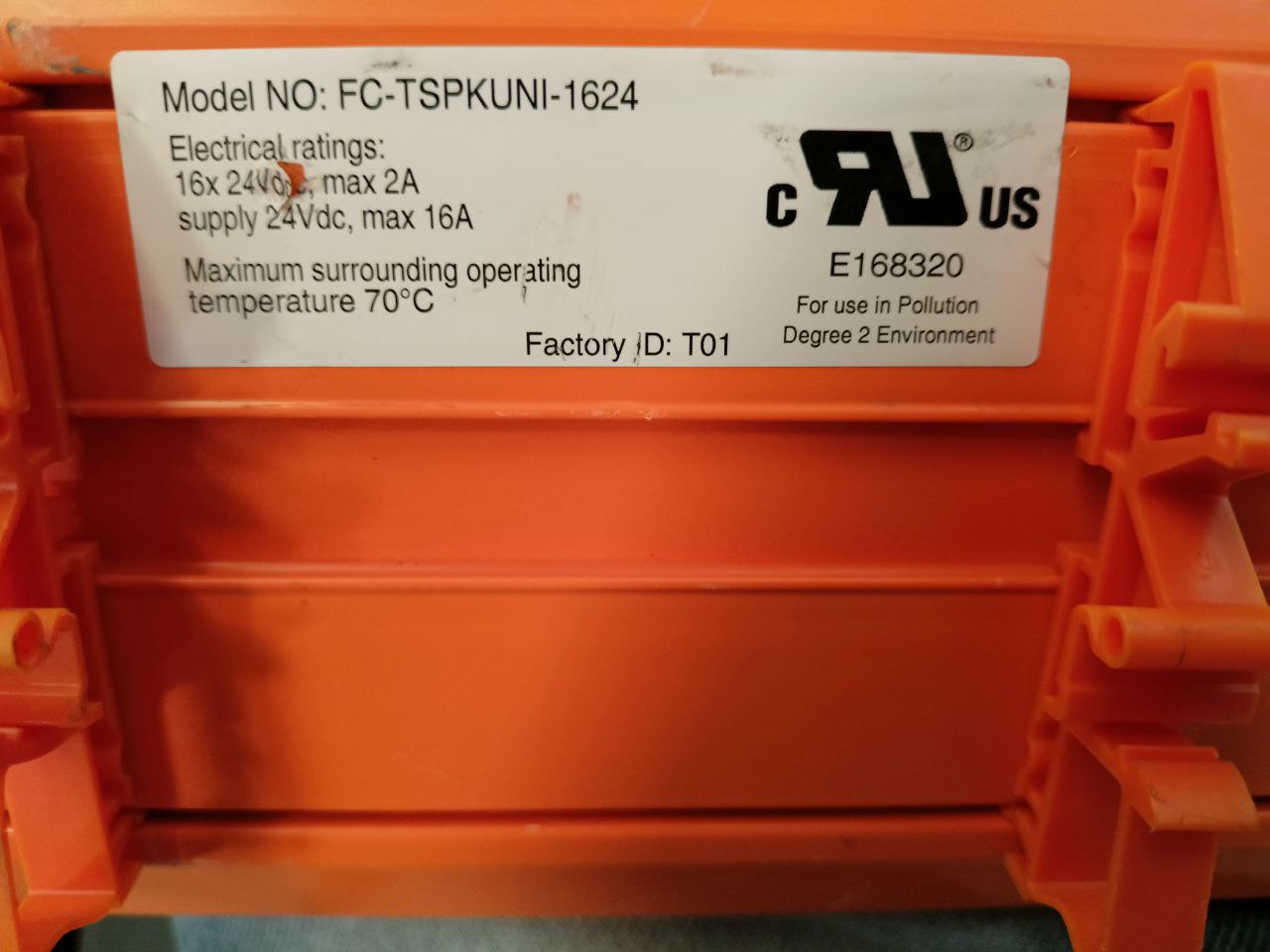 Honeywell Fc-tspkuni-1624 Digital Module