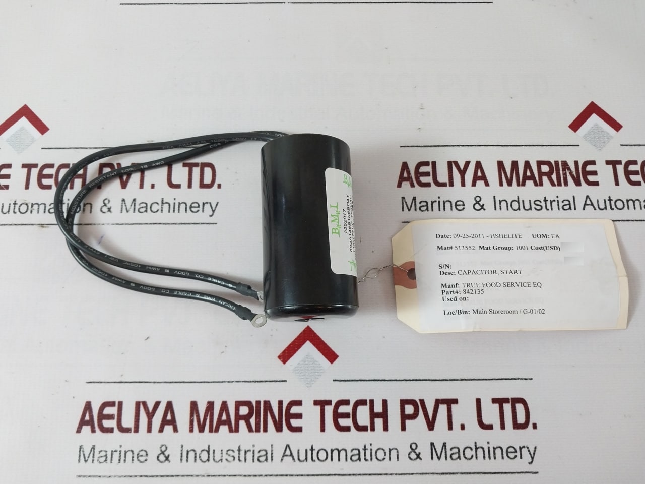 Bmi 842135 Start Capacitor 2252017