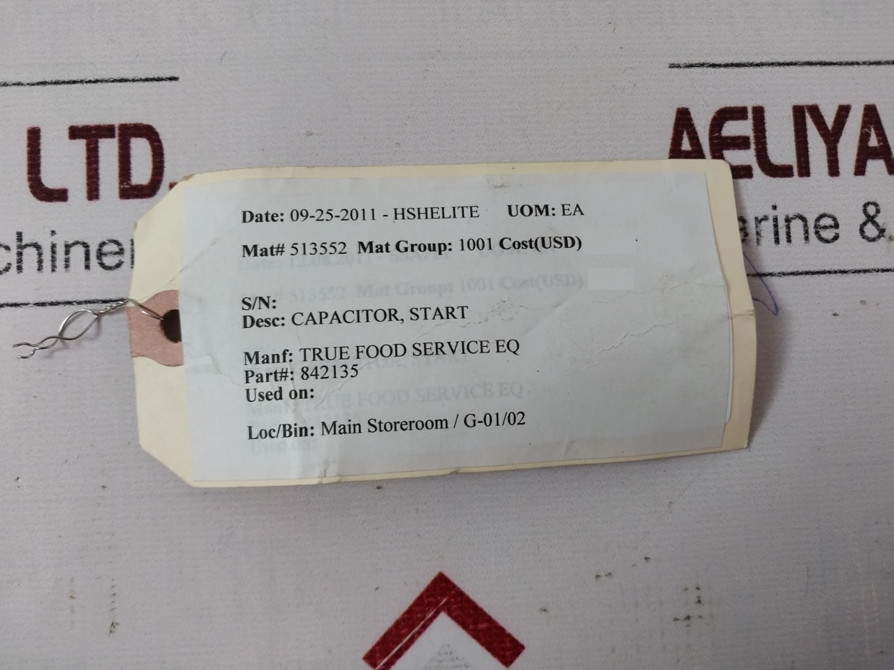 Bmi 842135 Start Capacitor 2252017