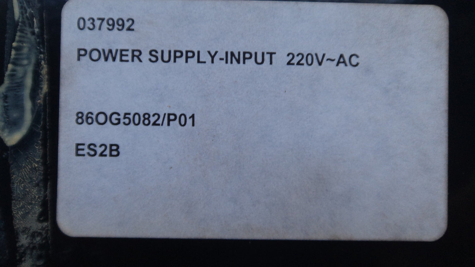 Coutant asc 1000 power supply unit 