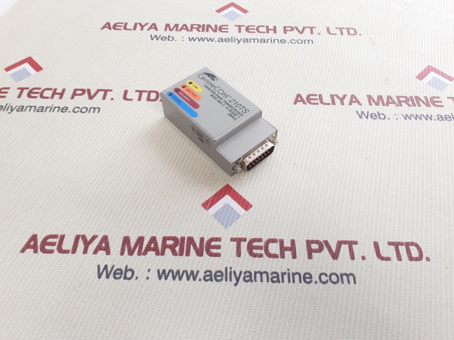 Allied telesyn at-210ts centrecom twisted pair transceiver