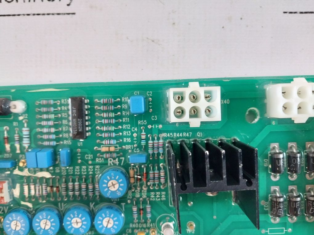 Siemens 6Ga2 491-1A Ver B Voltage Current Regulator P1710-054