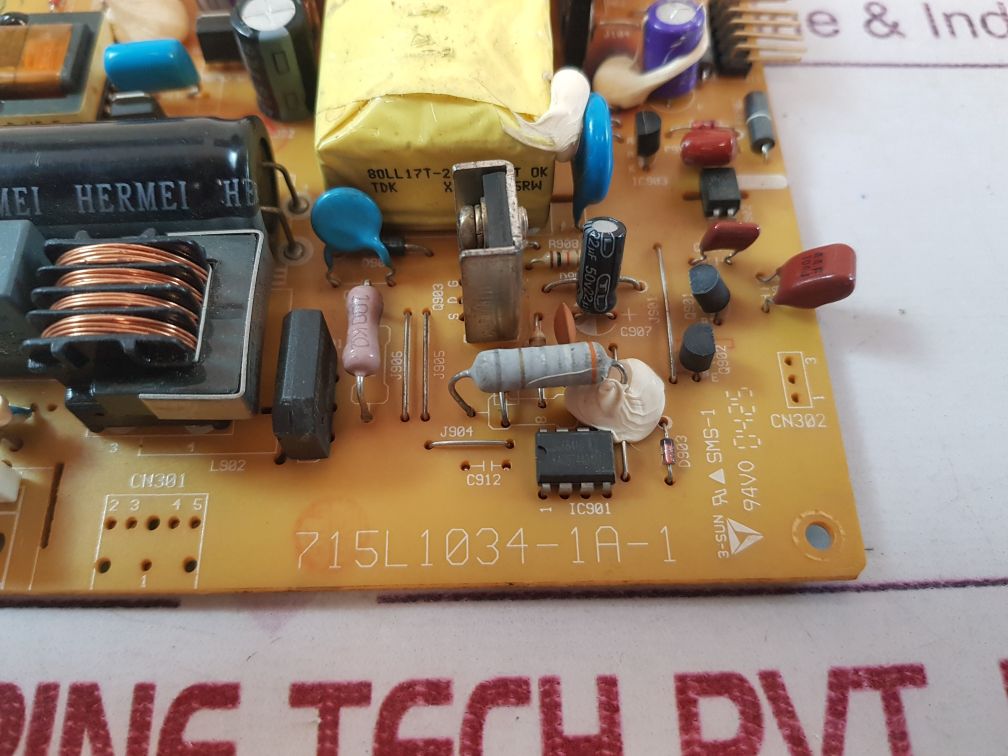 715L1034-1A-1 Power Supply Board

