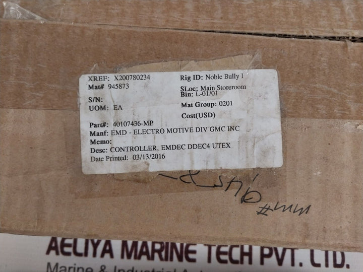 Electro Motive R23519308 Detroit Diesel Electronic Controller 6Dd4308E03