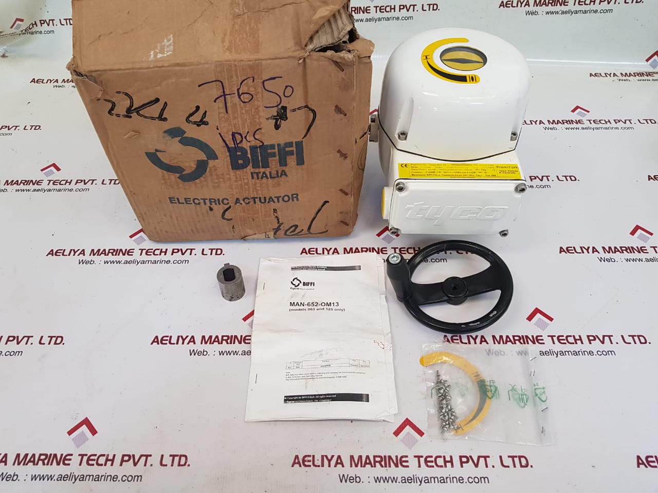 Biffi man-652-om13 tyco flow control