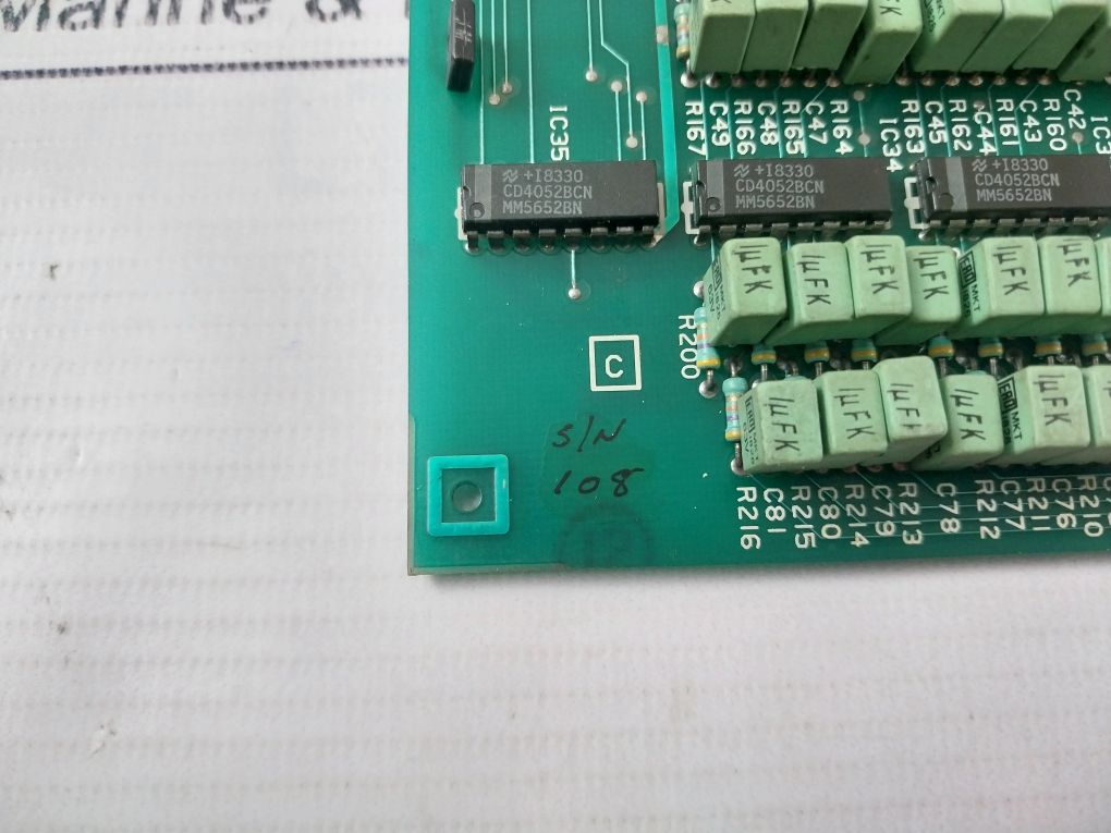 77250 Pa Analogue Input Pcb Card