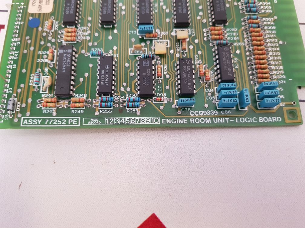 77252 Pe Pcb Engine Room Unit-logic Board