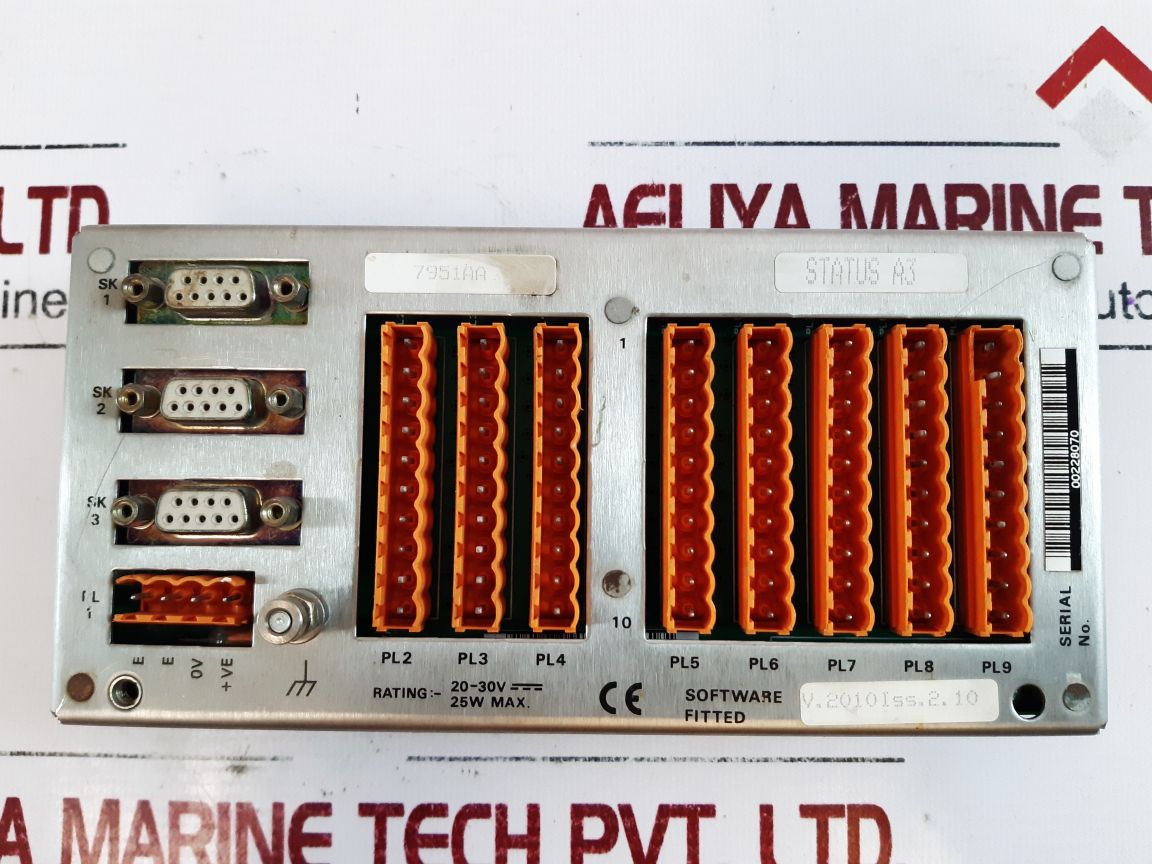 79510503B Software Fitted V.2010Iss.2.10.
