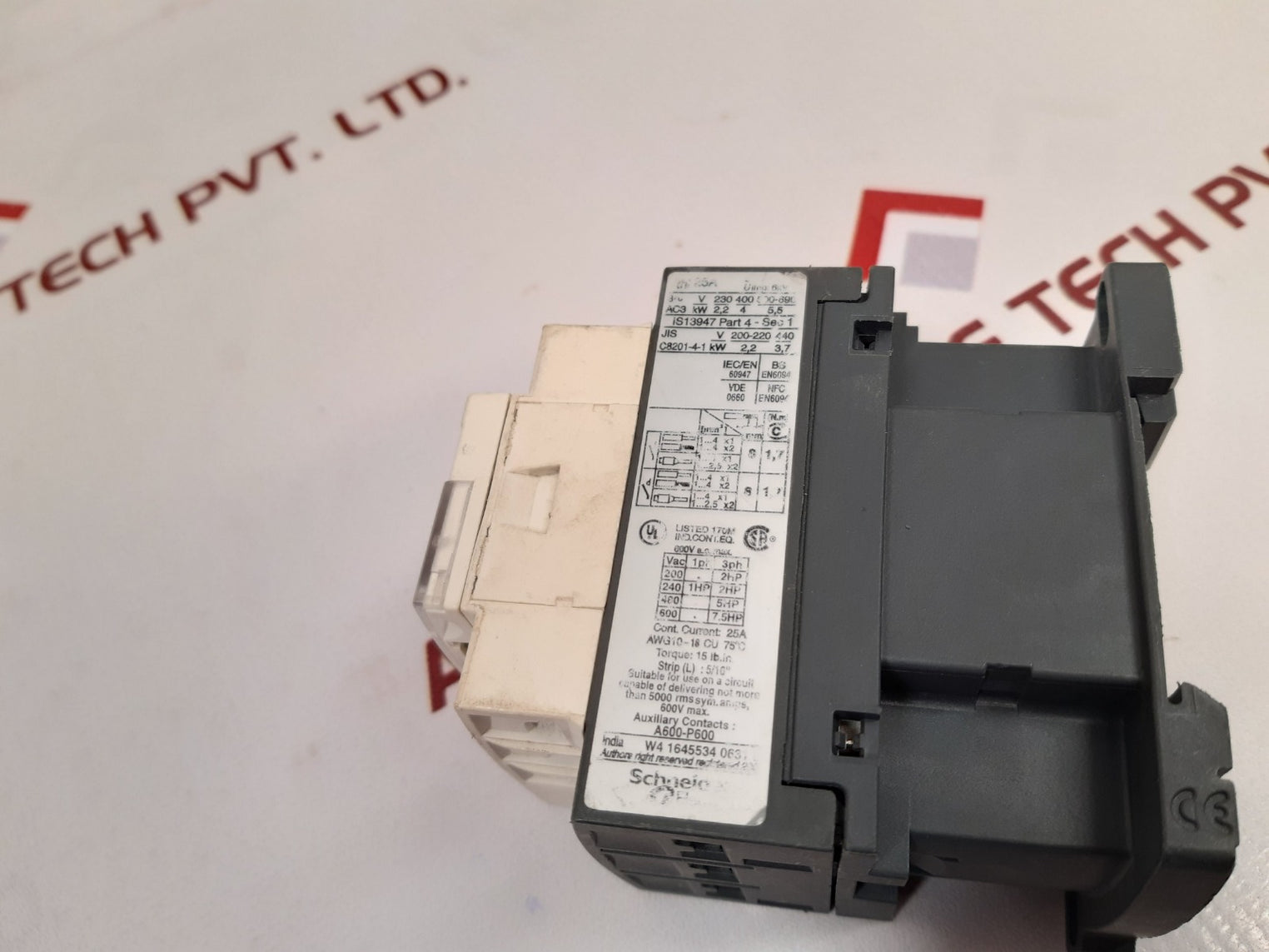 Telemecanique/Schneider Lc1D09 Contactor 25A