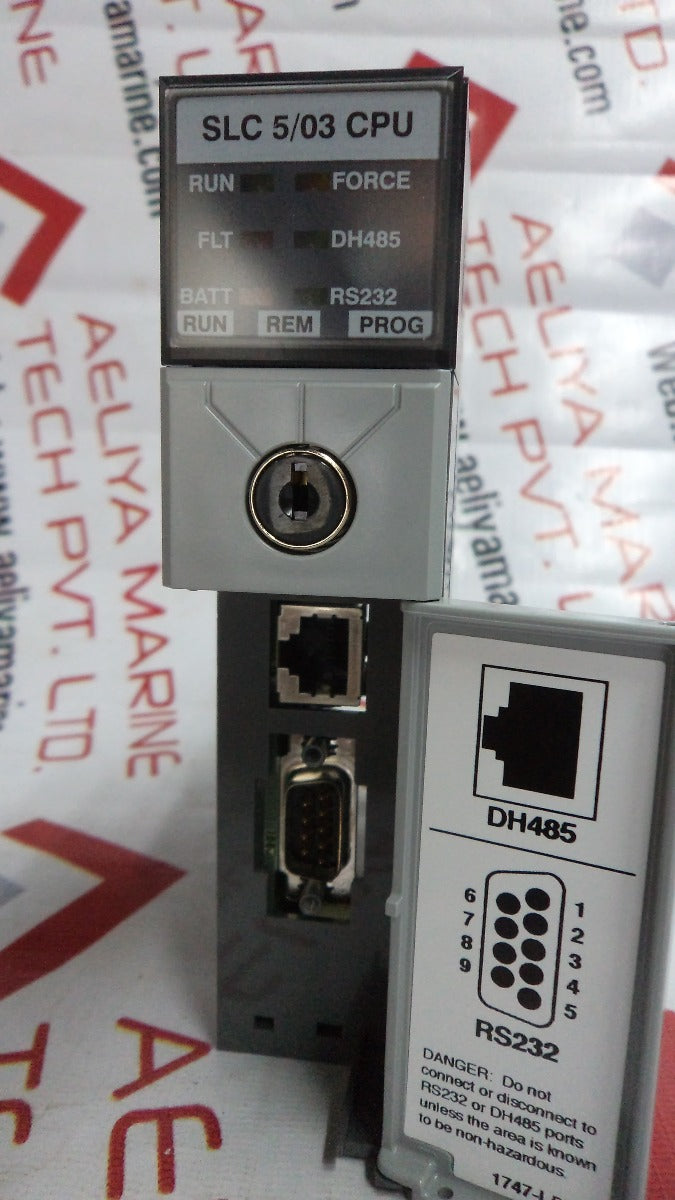 Allen bradley slc 5/03 cpu slc 500 1747-l532 e 8