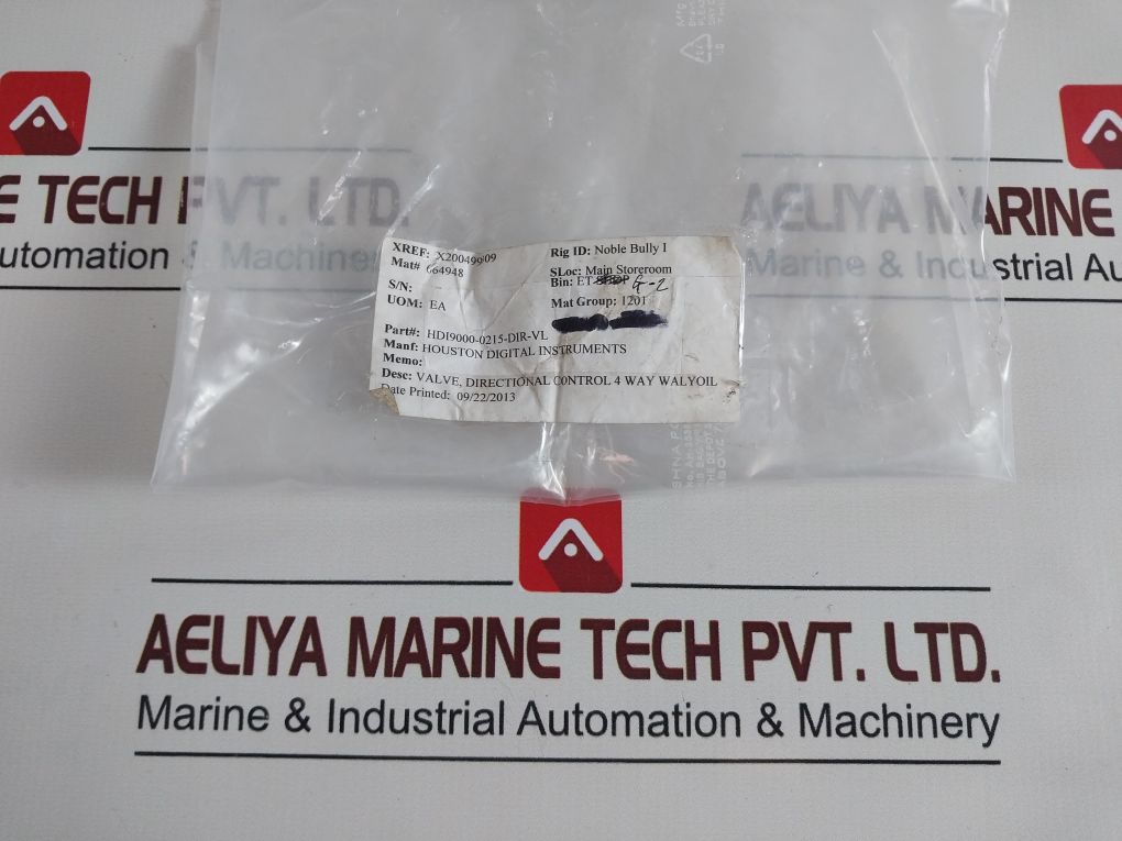 Houston Digital 7Gh121100 Directional Control Valve