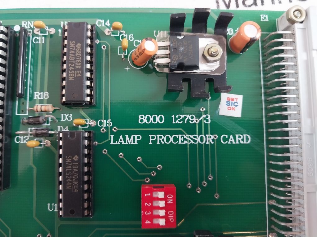 Lpc 2100 Lamp Processor Card 8000 1279/3