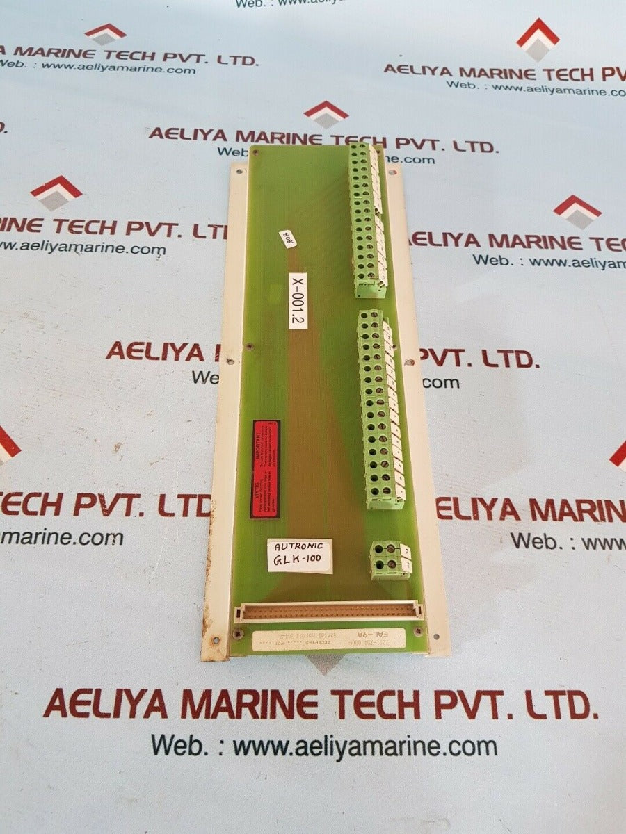 Autronica glk-100 pcb card eal-9a 7211-754.0000