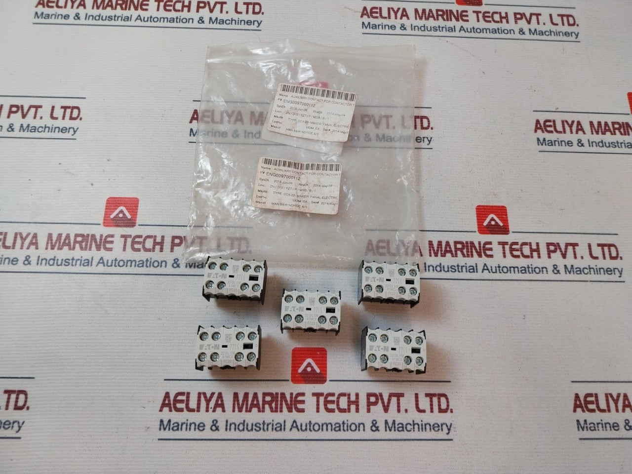 Eaton 22 Dil Em Auxiliary Contact Block