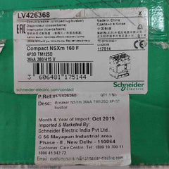 Schneider Electric Nsxm160F Circuit Breaker Lv426368
