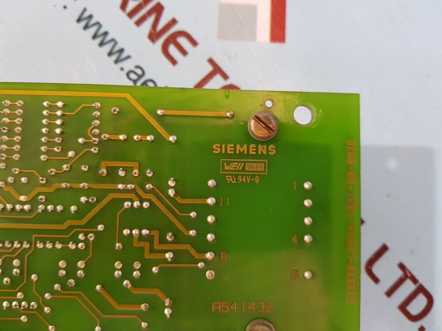 Siemens 6ga2 491/1a automatic voltage regulator g33928-u2954-f001-b0-0036