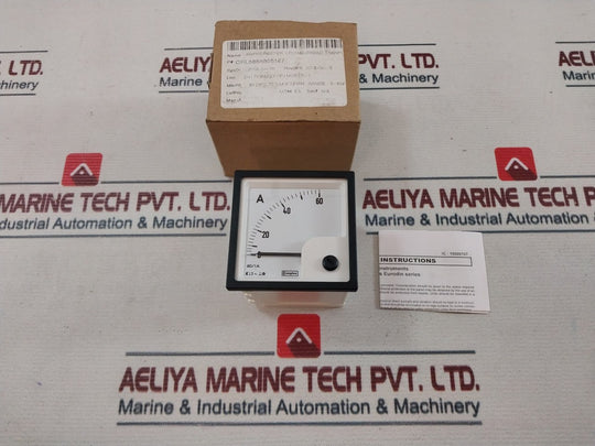 Crompton Instruments E243-02A-spec Din Standard Amphermeter