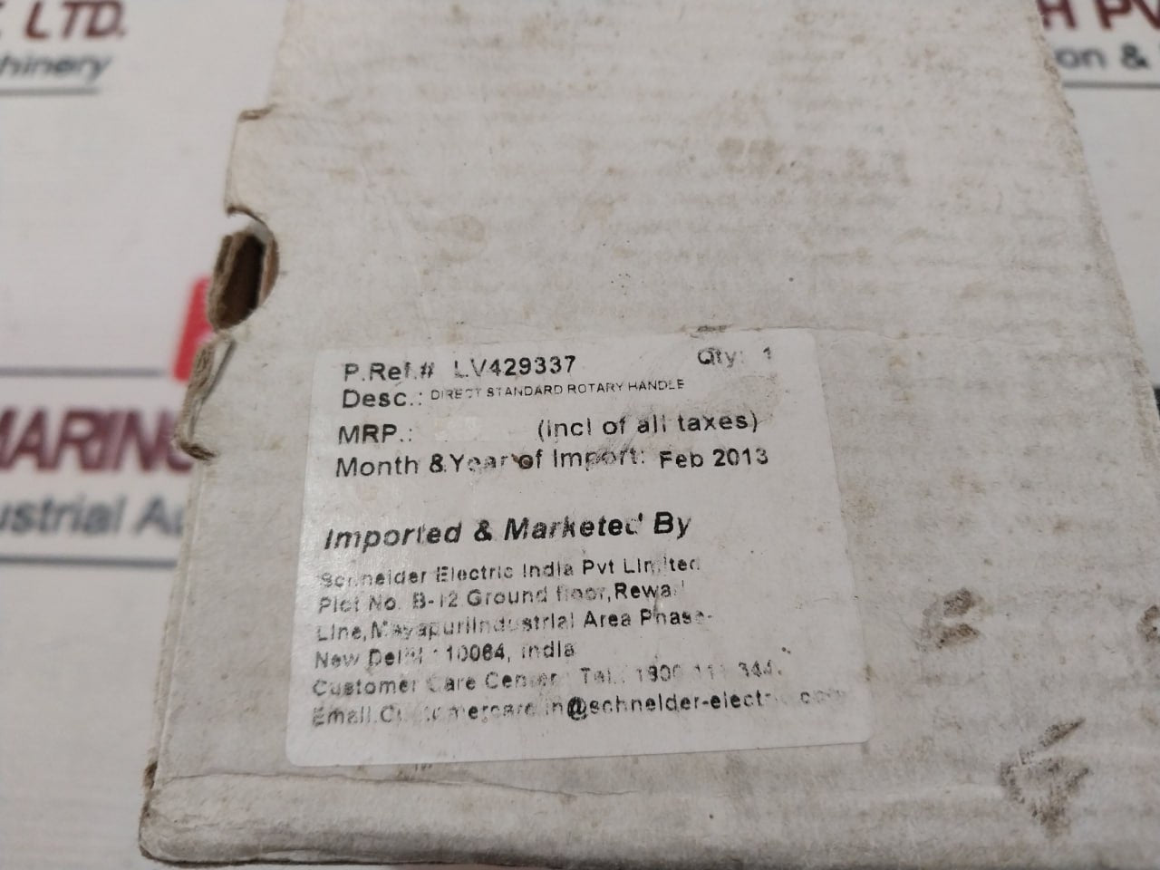 Schneider Electric Lv429337 Direct Rotary Handle