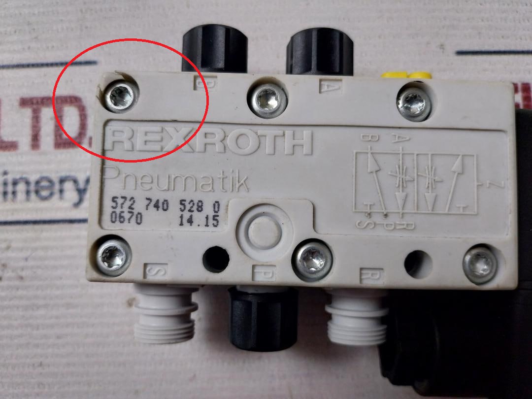 Rexroth Pneumatik 522 740 528 0 Solenoid Valve