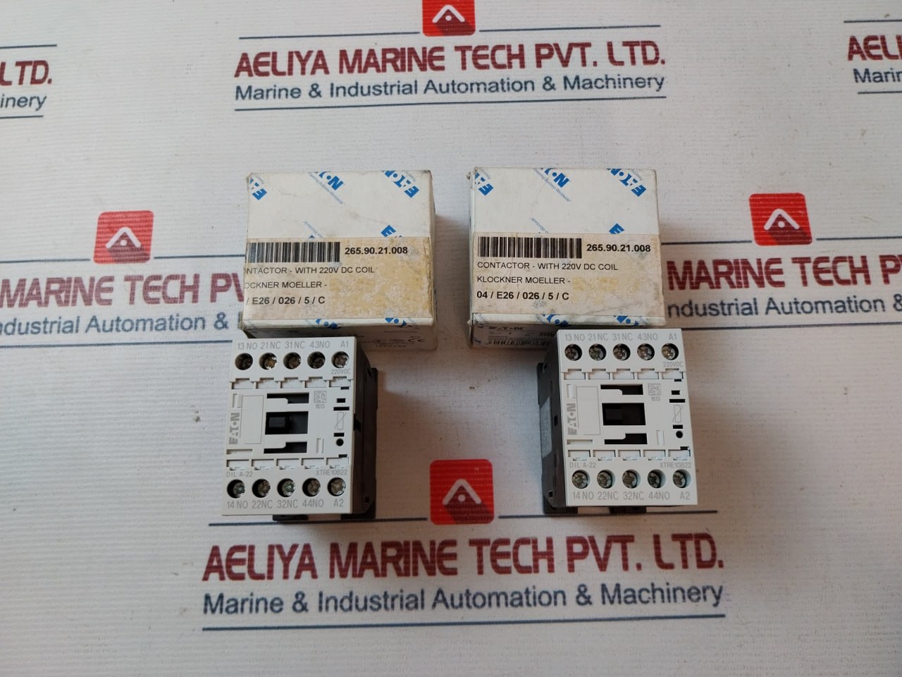 Eaton Dil A-22 Contactor Relay 220Vdc