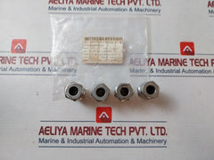 4571 14S Stainless Steel Straight Compression Fitting With Male Thread