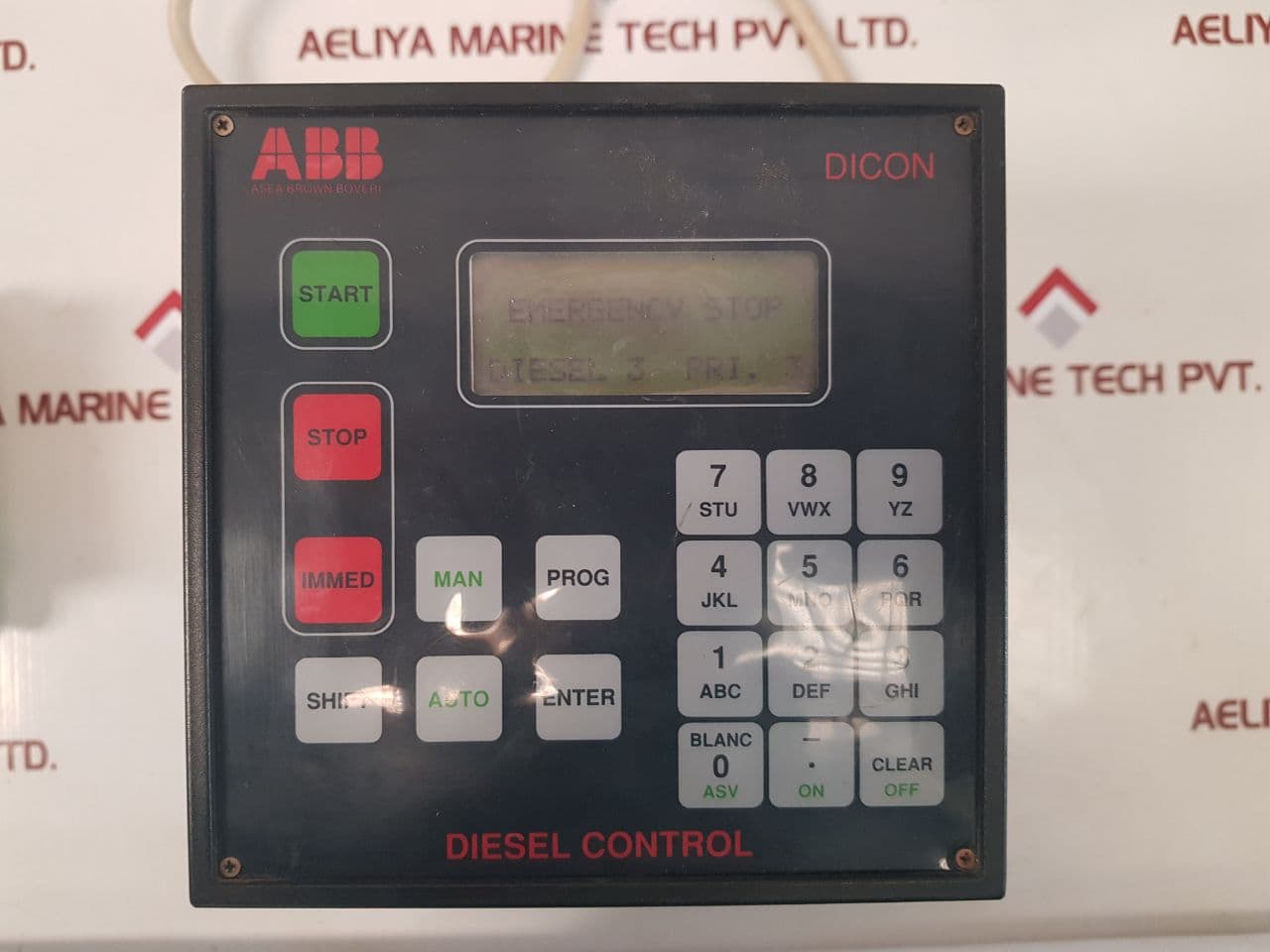 Abb cma112 dicon 3dde3 00013 diesel control display unit