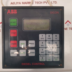 Abb cma112 dicon 3dde3 00013 diesel control display unit