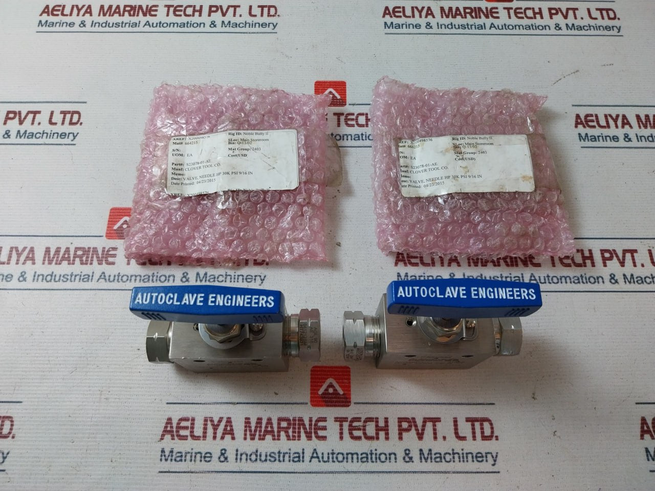 Parker 30Vm9071 Needle Valve Autoclave Engineers 30000 Psi