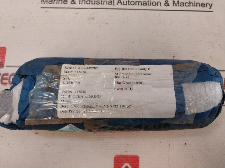 Oceaneering 0311640 Cartridge Valve Set