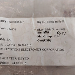 Keystone 102 254 120 790 016 Stem Adapter