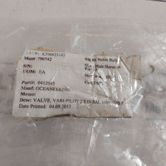 Dtl Technologies Cv01021 Variable Pilot Valve 5000 Psi