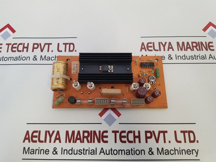 850758 12/86 C Pcb Card