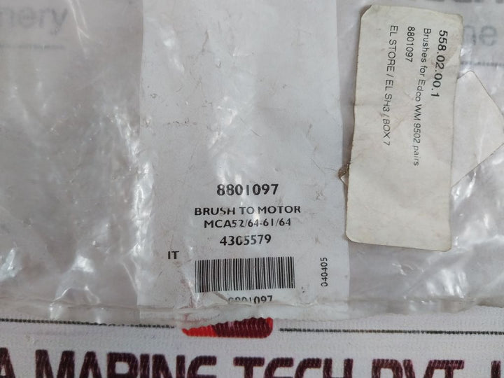 8801097 Brush To Motor Mca52/64-61/64