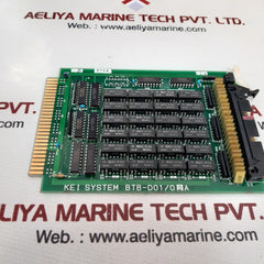 Kei system btb-d01/02a pcb card 