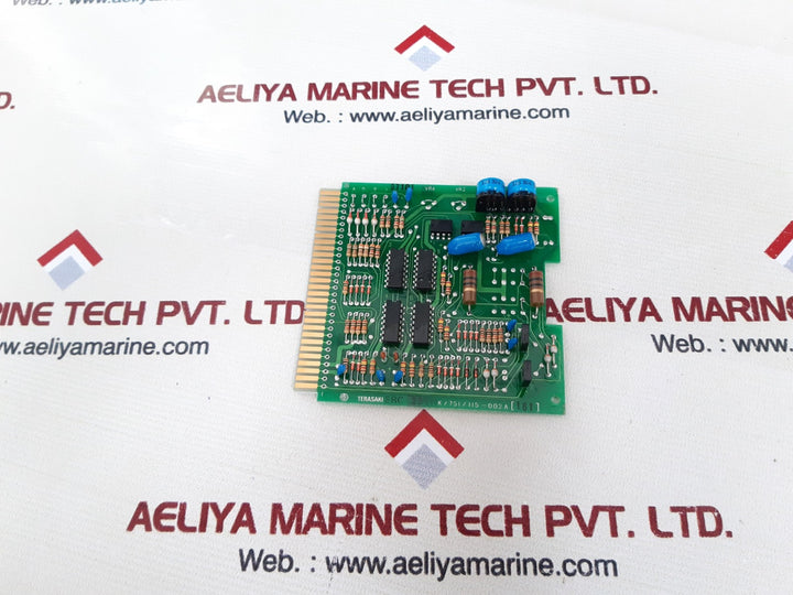 Terasaki erc-233n pcb card k/751/115-002a
