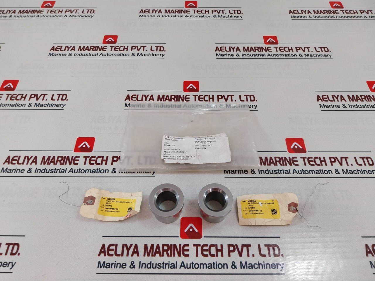 Oceaneering A564 630 Seat Valve