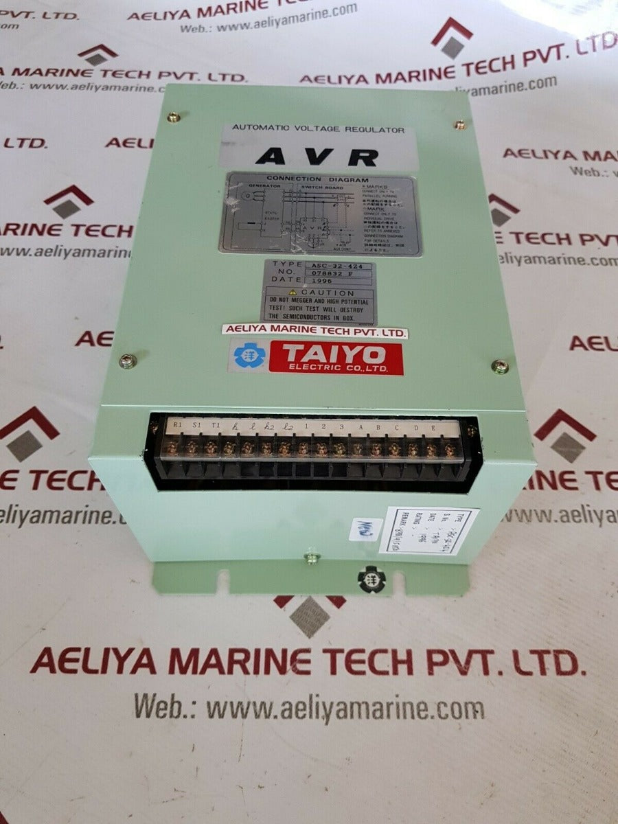 Taiyo asc-32-4z4 automatic voltage regulator