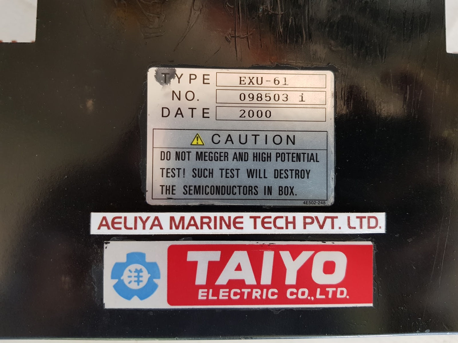 Taiyo exu-61 automatic voltage regulator
