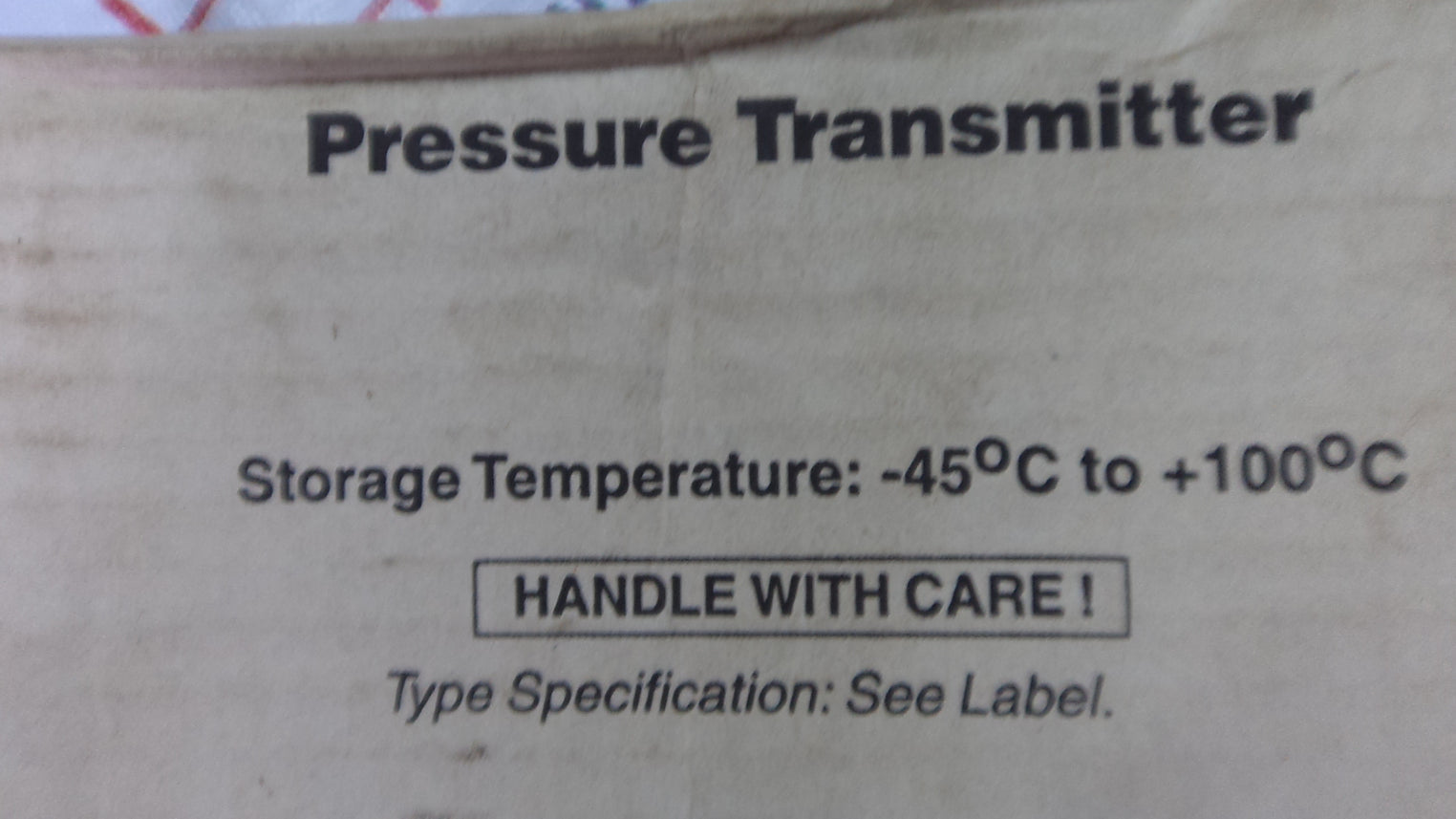 Kongsberg gt300c3g40v pressure transmitter