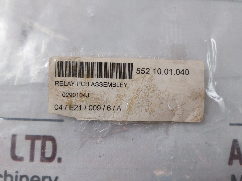 8P1Pph18 Relay Pcb Assembly 552.10.01.040