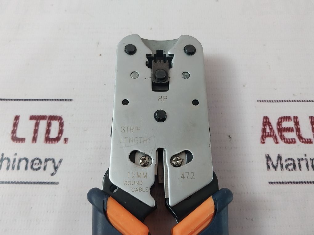 8P .472 Crimping Tool 12Mm Round Cable