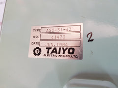 Taiyo asc-31-4z automatic voltage regulator