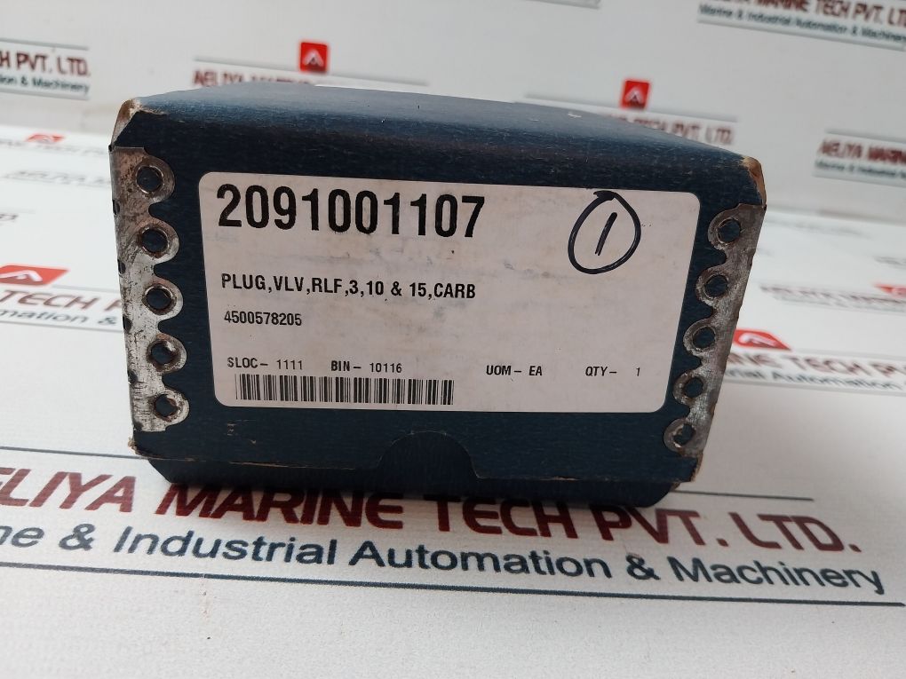 910011-07 Rev. A Plug Valve