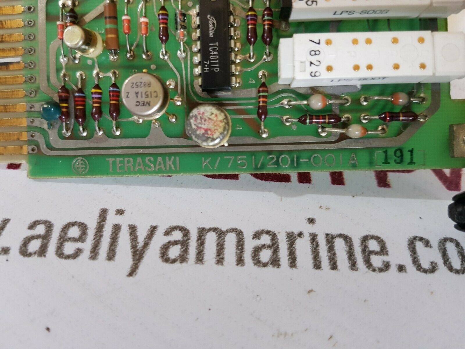 Terasaki ern-123 pcb card k/751/201-001a