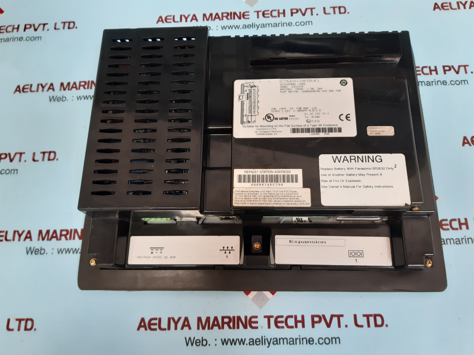 Ge es1221r quickpanel view operator interface ic754vsi12ctd-kj