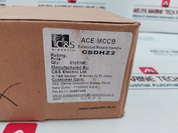 C&S Electric Csdhz2 Extended Rotary Handle