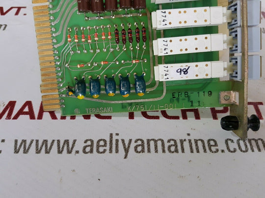 Terasaki erb 119 pcb card k/751/11-001