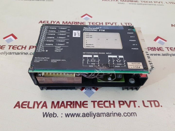 Schroff ptm 315 power ptm