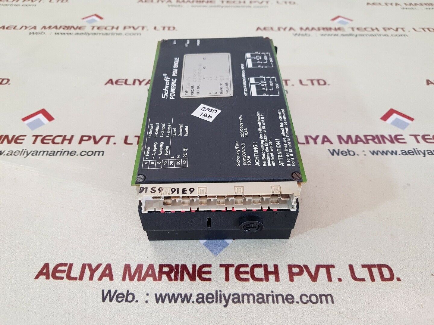 Schroff psm 124 powerpac psm single