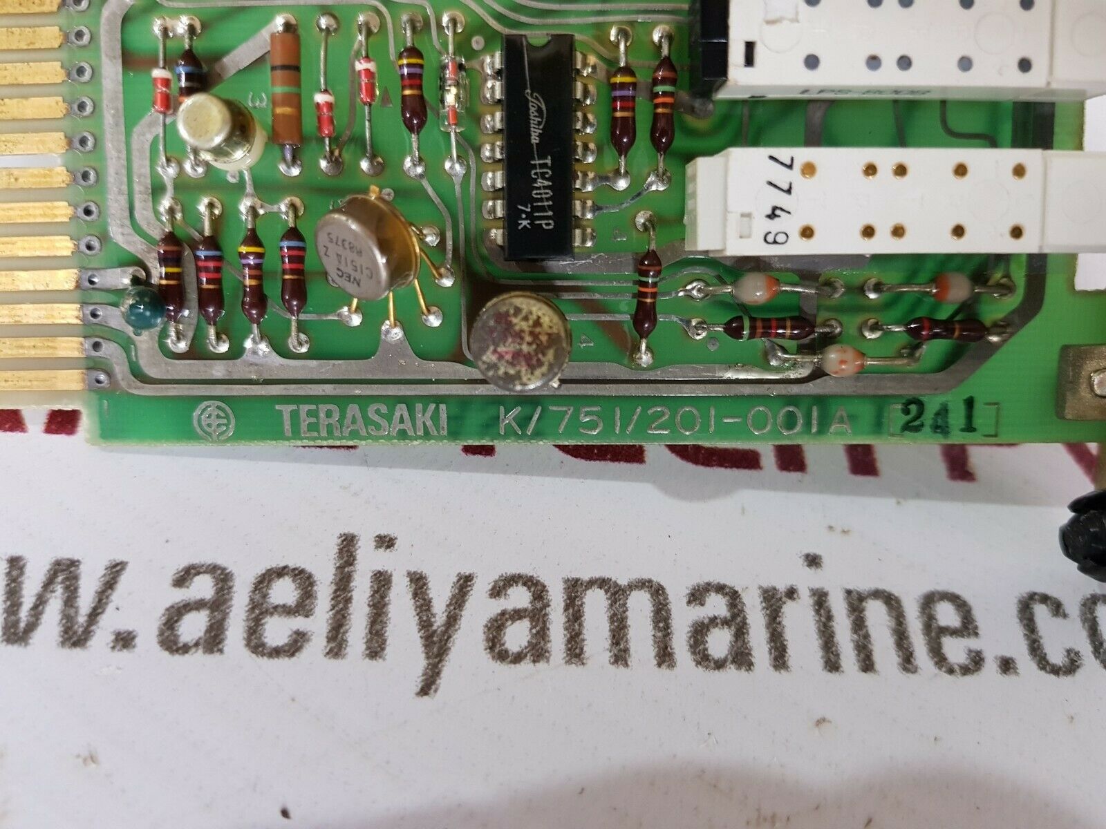 Terasaki ern-132 pcb card k/751/201-001a